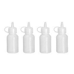 Mini flacon distributeur - set de 4 pièces 0,03L Transparent 30x(H)85 mm - Hendi
