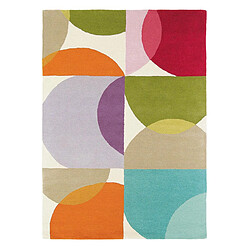 UnAmourDeTapis Tapis salon Fait main KALEIDO Multicolore 200x280 en laine