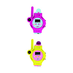 Lexibook Montre digitale talkie-walkie Barbie portée 200 m pas cher