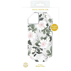 Rifle Paper Co. Rifle Paper Coque pour iPhone 14 Plus Antichocs avec Motif Floral Willow Transparent pas cher