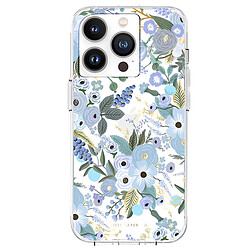Acheter Rifle Paper Co. Rifle Paper Coque pour iPhone 14 Pro Antibactérienne avec Motif Floral Garden Party Bleu