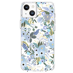 Acheter Rifle Paper Co. Rifle Paper Coque pour iPhone 14 Plus Motif Floral Garden Party Antibactérienne Bleu