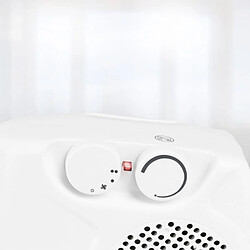 Chauffage soufflant Clatronic HL3838-Blanc pas cher