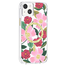 Avis Rifle Paper Co. Rifle Paper Coque pour iPhone 13 / 14 MagSafe Motif Floral Roseraie Antimicrobienne Rose