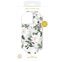 Rifle Paper Co. Rifle Paper Coque pour iPhone 14 Pro Max Antichocs avec Motif Floral Willow Transparent pas cher