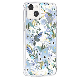 Avis Rifle Paper Co. Rifle Paper Coque pour iPhone 14 Plus Motif Floral Garden Party Antibactérienne Bleu
