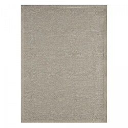 UnAmourDeTapis Tapis exterieur PUKET EX Beige 120x160 en polypropylène doux et soyeux
