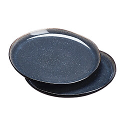Avis Bjorn Plateau de service IRIS Ø32cm - 2 pièces - Bleu nuit