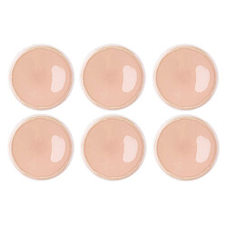 Bjorn Assiette OXYGEN Ø27cm - 6 pièces - Rose poudre