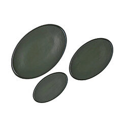 Bjorn Plateau de service SCANDI - 3 pièces - Olive