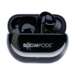 Boompods Écouteurs Bluetooth Sans Fil 5.3 avec Son Immersif pour Sport IPX4 Noir