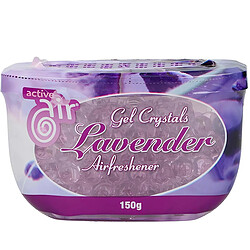 Active Air Désodorisant Gel Parfum Lavande 150g pour Voiture ou Salle de Bain Violet