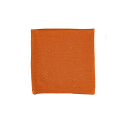 Avis Bjorn Serviette de table - 6 pièces - Lin et coton orange