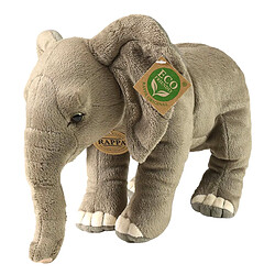 Rappa Peluche Éléphant d'Afrique 28cm Réaliste Ultra Doux en Matière Écologique Gris