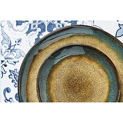 Bjorn Assiette ISLAND Ø20,5cm - 6 pièces - Terre et mer pas cher