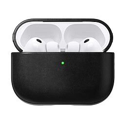 Nomad Coque pour AirPods Pro 3 Modèle Modern Leather Antichoc Noir