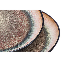 Bjorn Plateau de service IRIS Ø32cm - 2 pièces - Marron sauvage pas cher