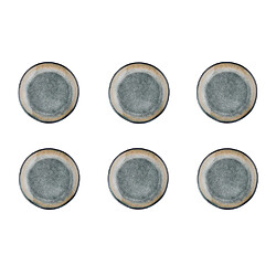 Bjorn Assiette GENESIS Ø20,5cm - 6 pièces - Terre
