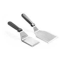 Spatule à hamburger Noir 77x283 mm - Hendi