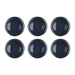 Bjorn Assiette IRIS Ø26cm - 6 pièces - Bleu nuit