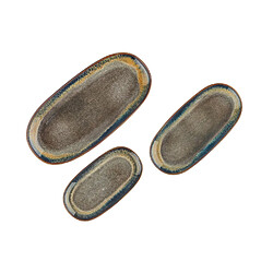 Bjorn Plateau de service GENESIS - 3 pièces - Basalte