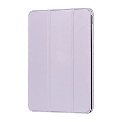 Decoded Etui Folio Tri-Volets Slim pour iPad Air 10.9 / 11" en Silicone Texturé Lavande