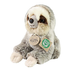 Rappa Peluche Paresseux Assis 18 cm en Polyester Ultra Douce Eco Friendly Gris 