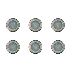 Bjorn Assiette GENESIS Ø16,5cm - 6 pièces - Terre