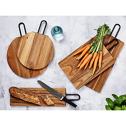 Bjorn Planche à découper en bois d'acacia STINE - Ø26cm pas cher
