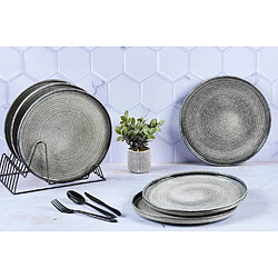 Bjorn Assiette ZEN Ø28cm - 6 pièces - Natural