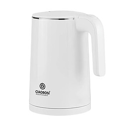 Avizar Bouilloire Électrique 0.9L 1500W avec Arrêt Automatique Chauffage Rapide Blanc