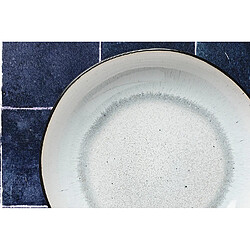 Bjorn Assiette creuse IRIS Ø22,5cm - 6 pièces - Blanc ivoire pas cher