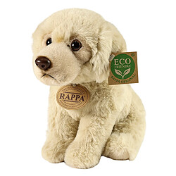 Rappa Peluche Chien Labrador Assis 23cm Édition Eco-Friendly Ultra Doux Beige