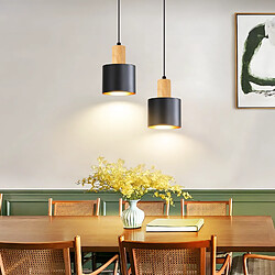 ZMH Suspension 2 Luminaire Suspension Vintage Suspendue En Métal E27 Pour Cuisine Chambre