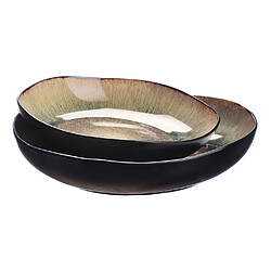Avis Bjorn Corbeille à fruits IRIS Ø27,5cm et Ø32,5cm - 2 pièces - Marron sauvage