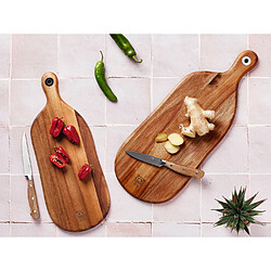 Bjorn Planche à découper en bois d'acacia FREJA - 41 x 16cm pas cher