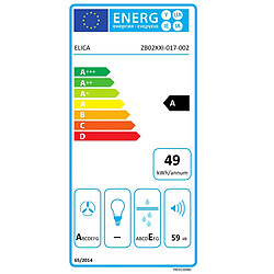 Hotte plan de travail 90cm 59db 495m3/h - PRF0120980 - Pandora Ix/f/90 - ELICA