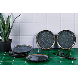 Bjorn Assiette IRIS Ø16cm - 6 pièces - Bleu nuit