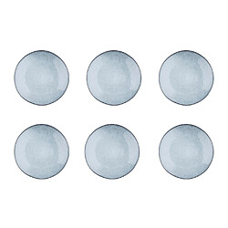 Bjorn Assiette CLOUD Ø21,5cm - 6 pièces - Gris orage