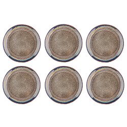 Bjorn Assiette GENESIS Ø27cm - 6 pièces - Basalte