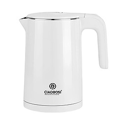Avizar Bouilloire Électrique 0.9L 1500W avec Arrêt Automatique Chauffage Rapide Blanc