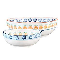 Bjorn Saladier NAPOLI Ø23,5cm et Ø28cm - 2 pièces - Agrume