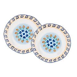 Bjorn Plateau de service NAPOLI Ø30cm - 2 pièces - Agrume