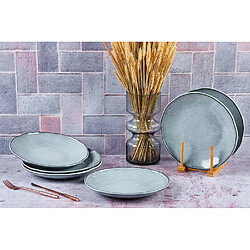 Bjorn Assiette CLOUD Ø27cm - 6 pièces - Gris orage