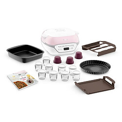 Acheter Machine à gâteau et à pain 1200w rose/blanc - KD850110 - Cake Factory - TEFAL