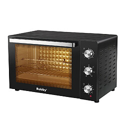 Four chaleur tournante 80l 2400w - ROMFT80B - ROBBY pas cher
