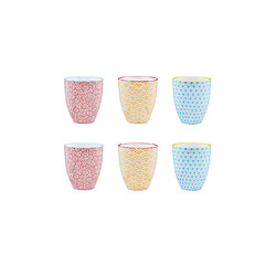 Bjorn Mug PATTERN 30cl - 6 pièces - Color