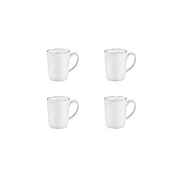 Bjorn Mug PURE 40cl - 4 pièces - Blanc Neige