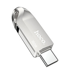 Hoco Hoko Clé USB 3.0 / USB-C 16 Go avec Débit Rapide jusqu'à 150 Mo/s Argent