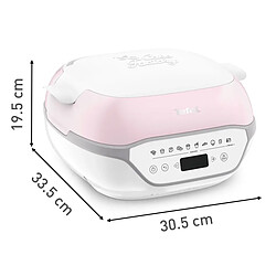 Machine à gâteau et à pain 1200w rose/blanc - KD850110 - Cake Factory - TEFAL